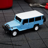 Hot Wheels Elite 64 Mod Shop 1982 Custom Toyota Land Cruiser FJ45 Troopy