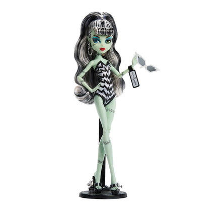 Monster High Skullector Frankie Stein x Barbie Puppe