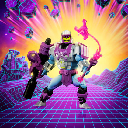 Masters of the Universe x Transformers Megatron Armor Skeletor Actionfigur