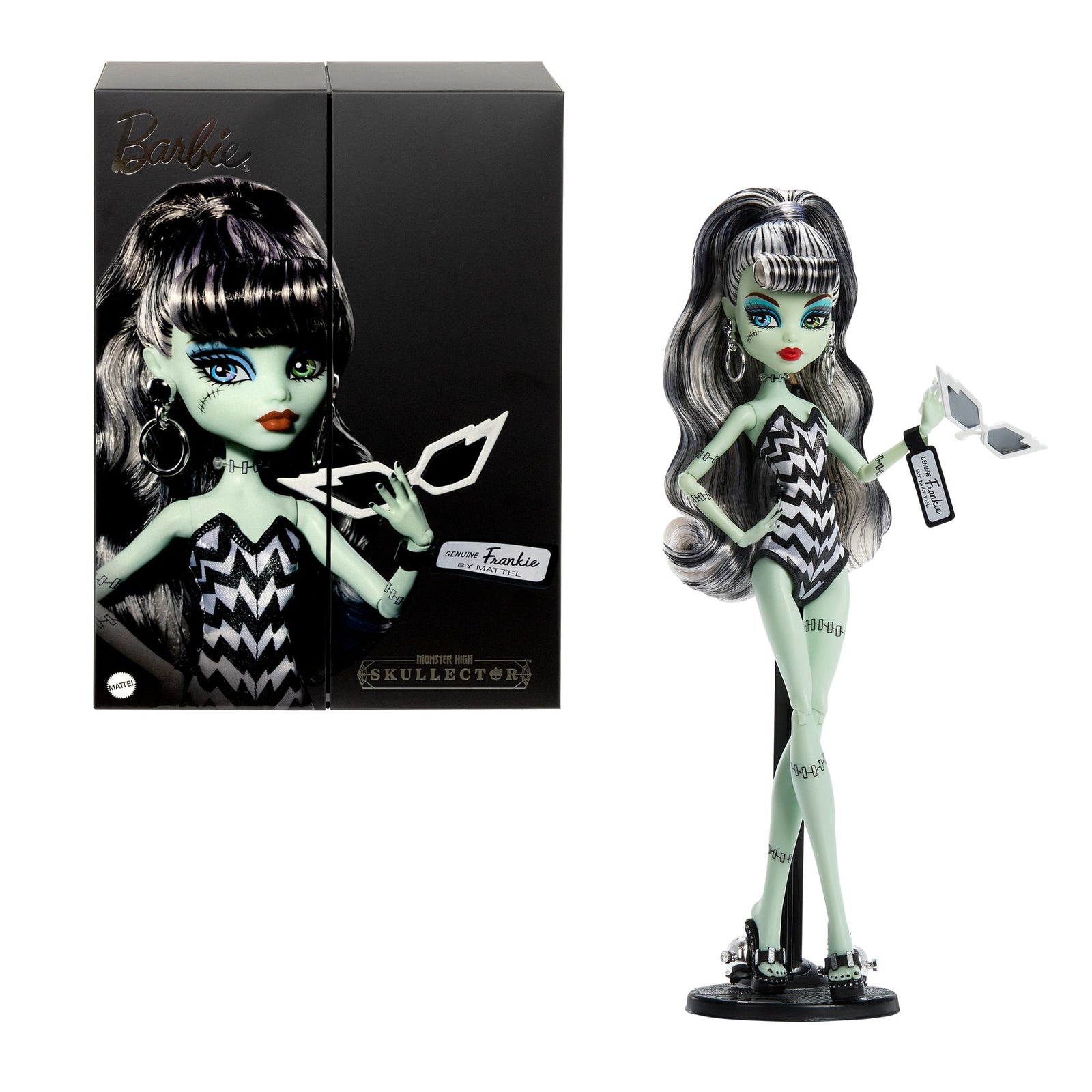 Monster High Skullector Frankie Stein x Barbie Puppe