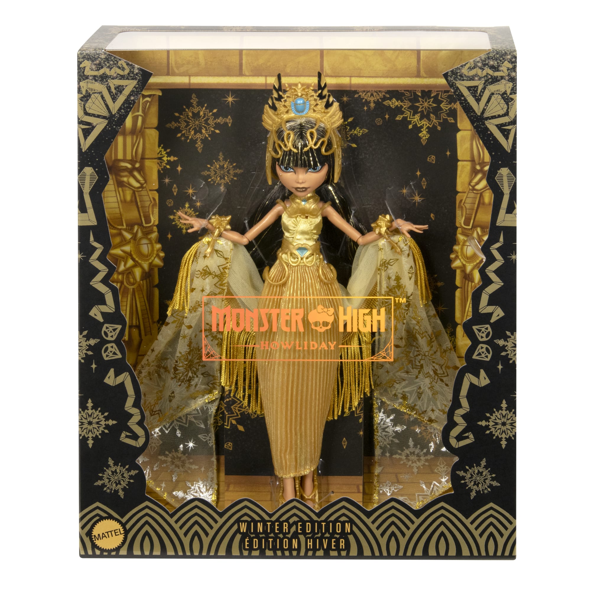 cleo.  Monster High Howliday Cleo De Nile Doll | Mattel Creations UK