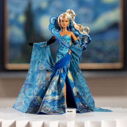 Barbie x MoMA Vincent van Gogh Puppe