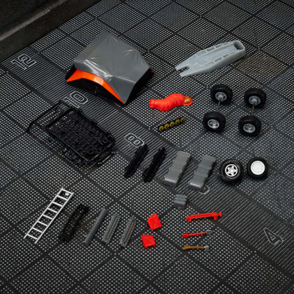 Hot Wheels Elite 64 Mod Shop 1982 Custom Toyota Land Cruiser FJ45 Troopy
