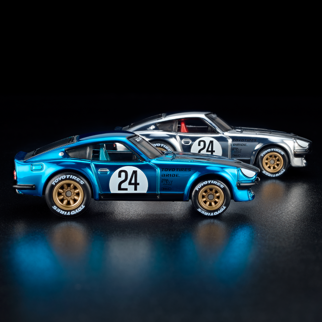 Hot Wheels RLC Exclusive Datsun 240Z - Standard- oder Chase-Variante (zufällig ausgewählt)