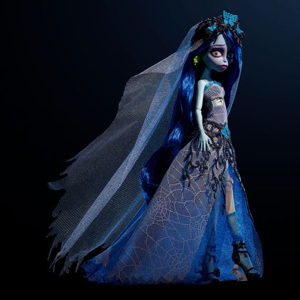 Monster High Tim Burtons Corpse Bride Puppe