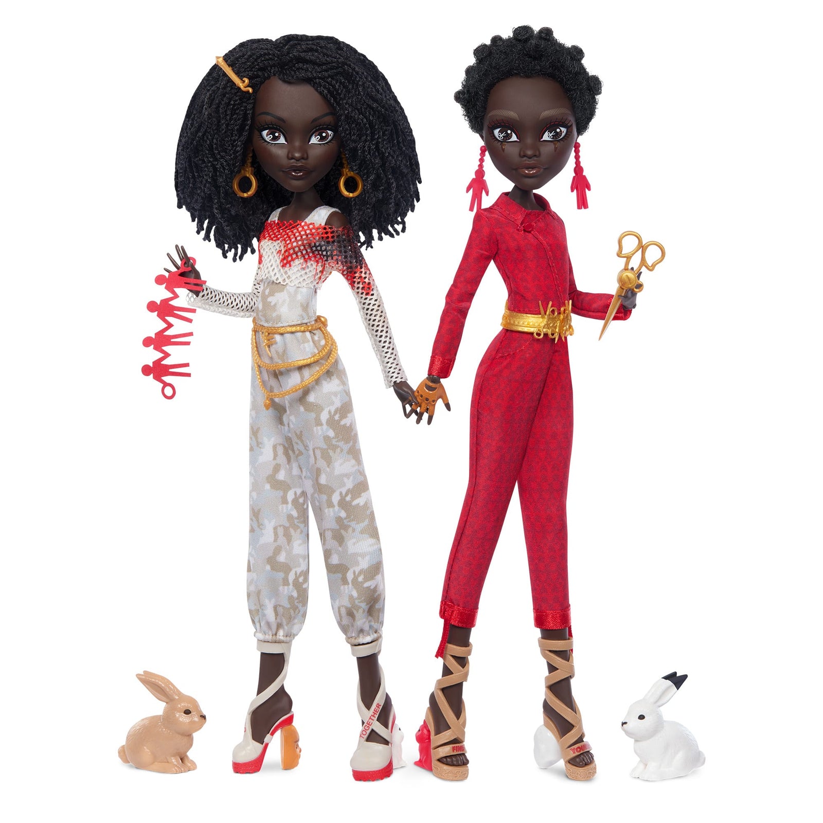 Monster High Skullector Us-Puppen – Adelaide und Red 2er-Pack