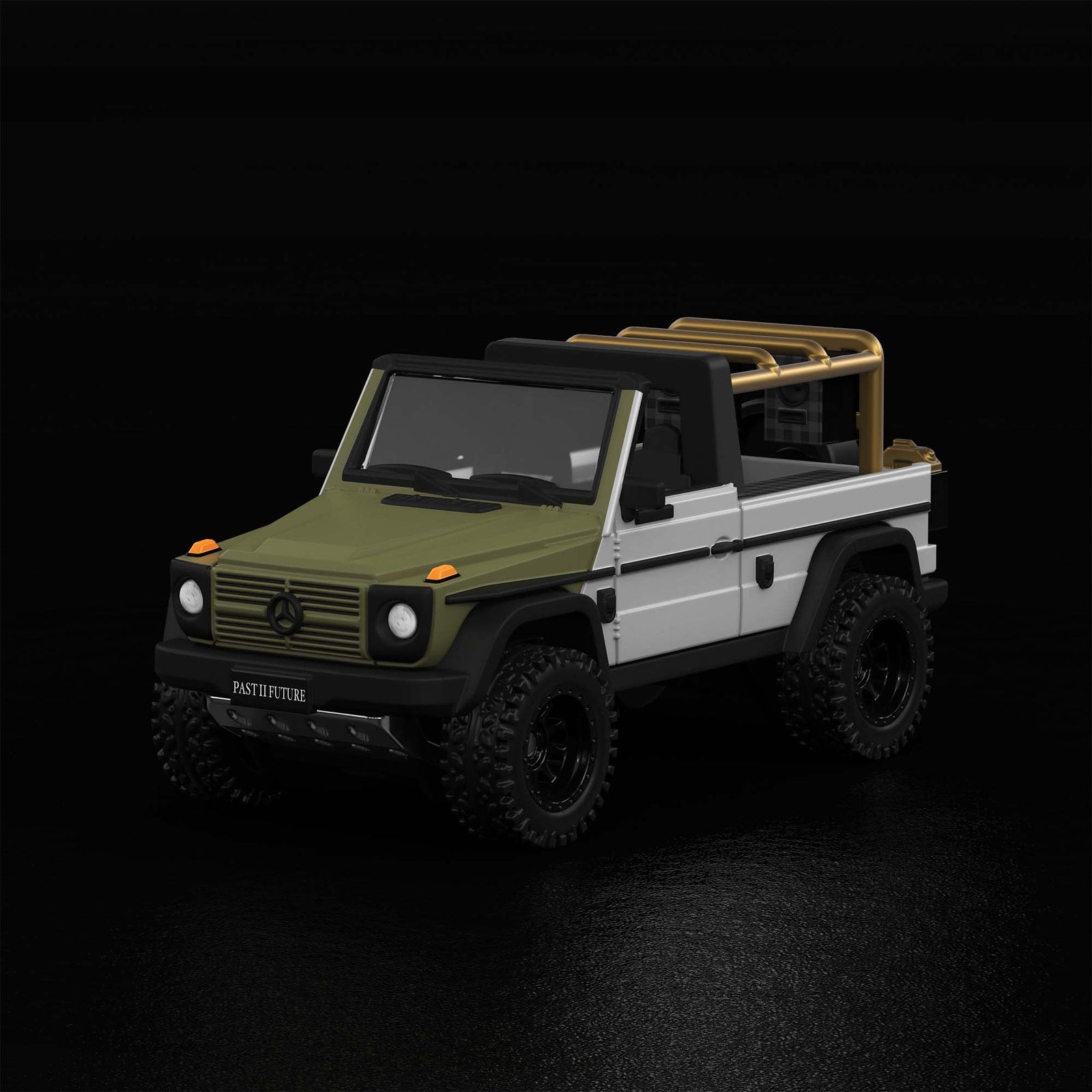 Hot Wheels x Mercedes-Benz Projekt G-Klasse Past II Future, designed von nigo