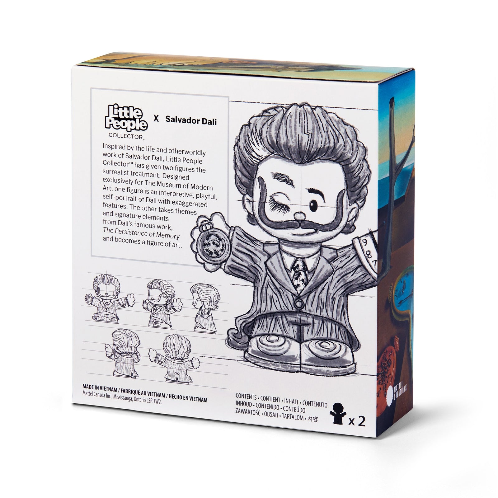 Little People Collector x MoMA Salvador Dalí Figuren-Set