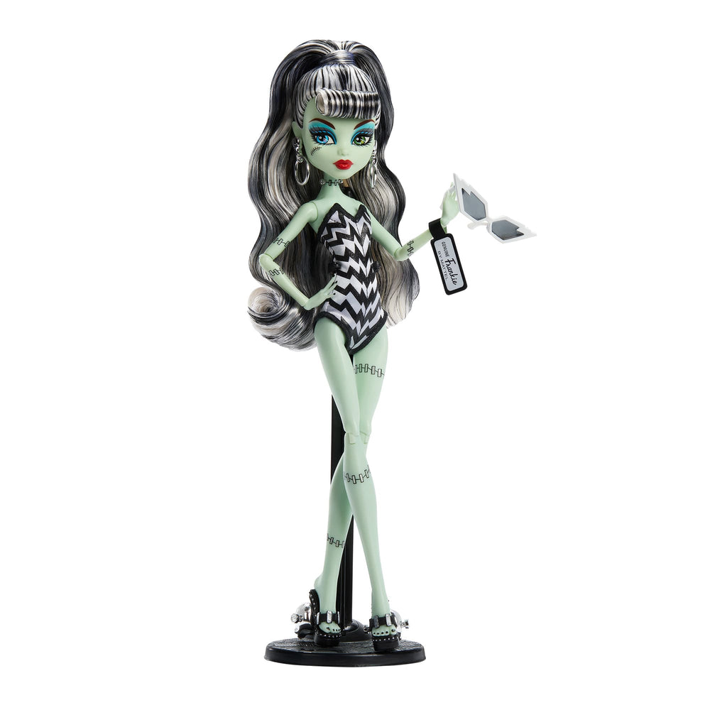 Monster High Skullector Frankie Stein x Barbie Puppe