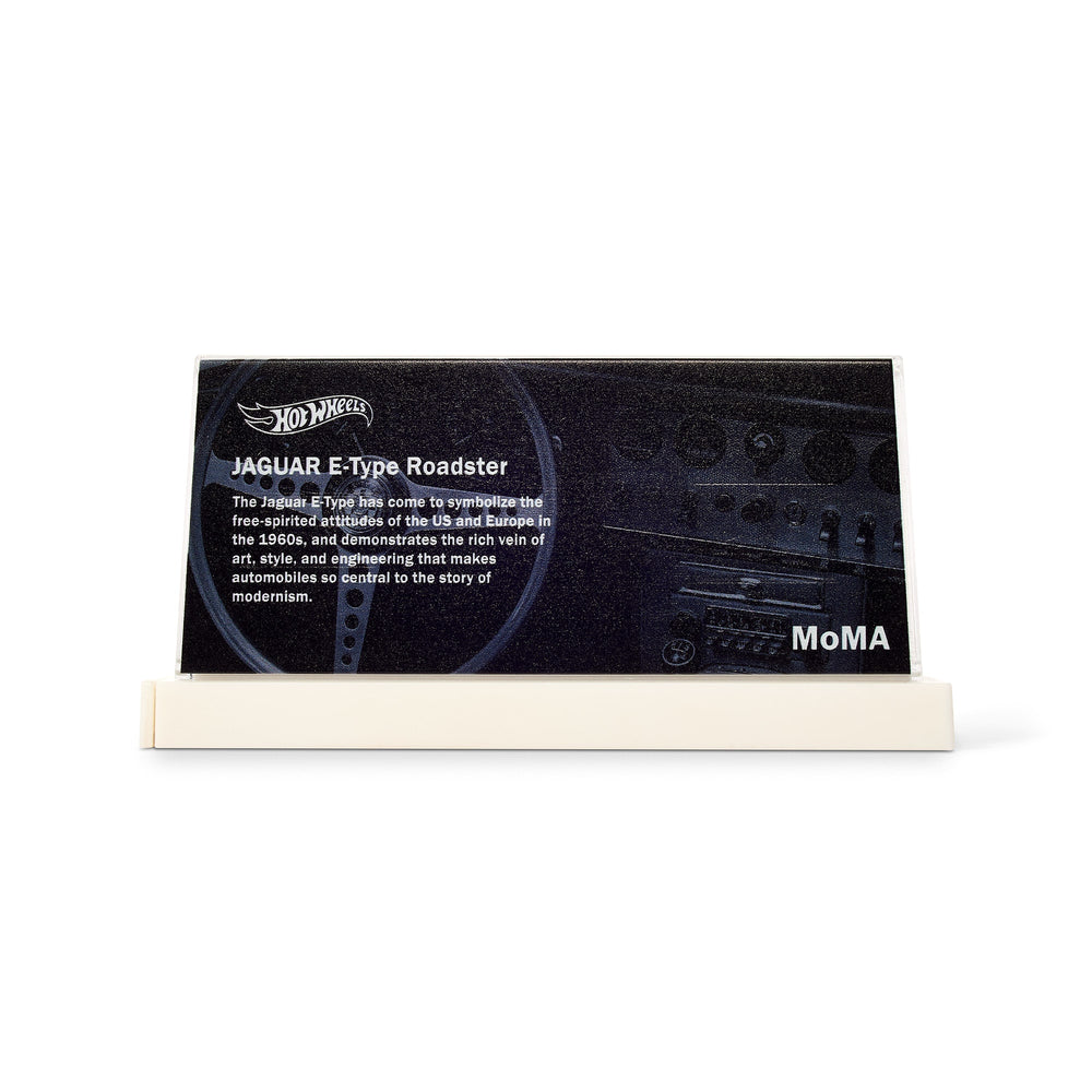 Hot Wheels x MoMA Jaguar E-Type Roadster