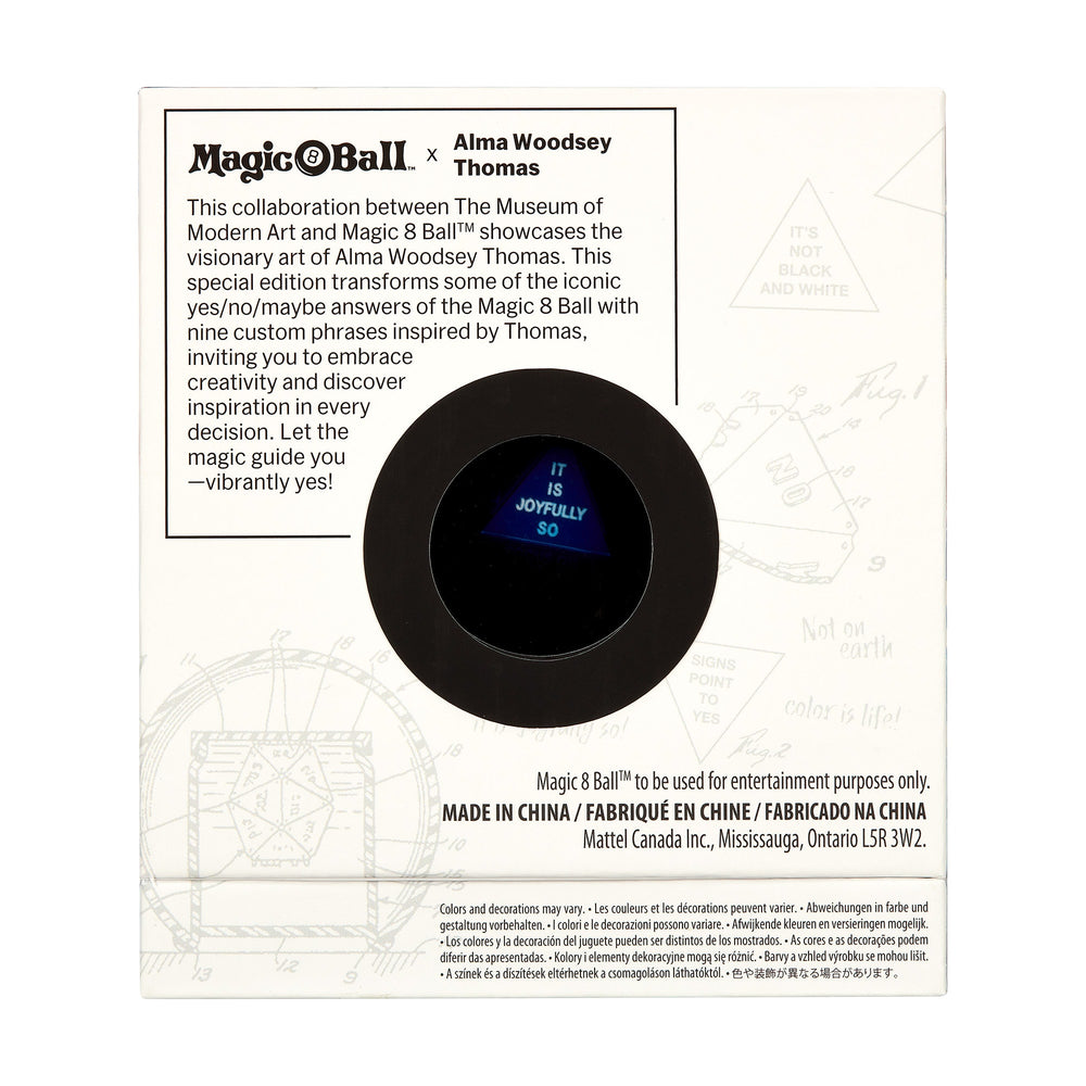 Magic 8 Ball x MoMA Alma Woodsey Thomas