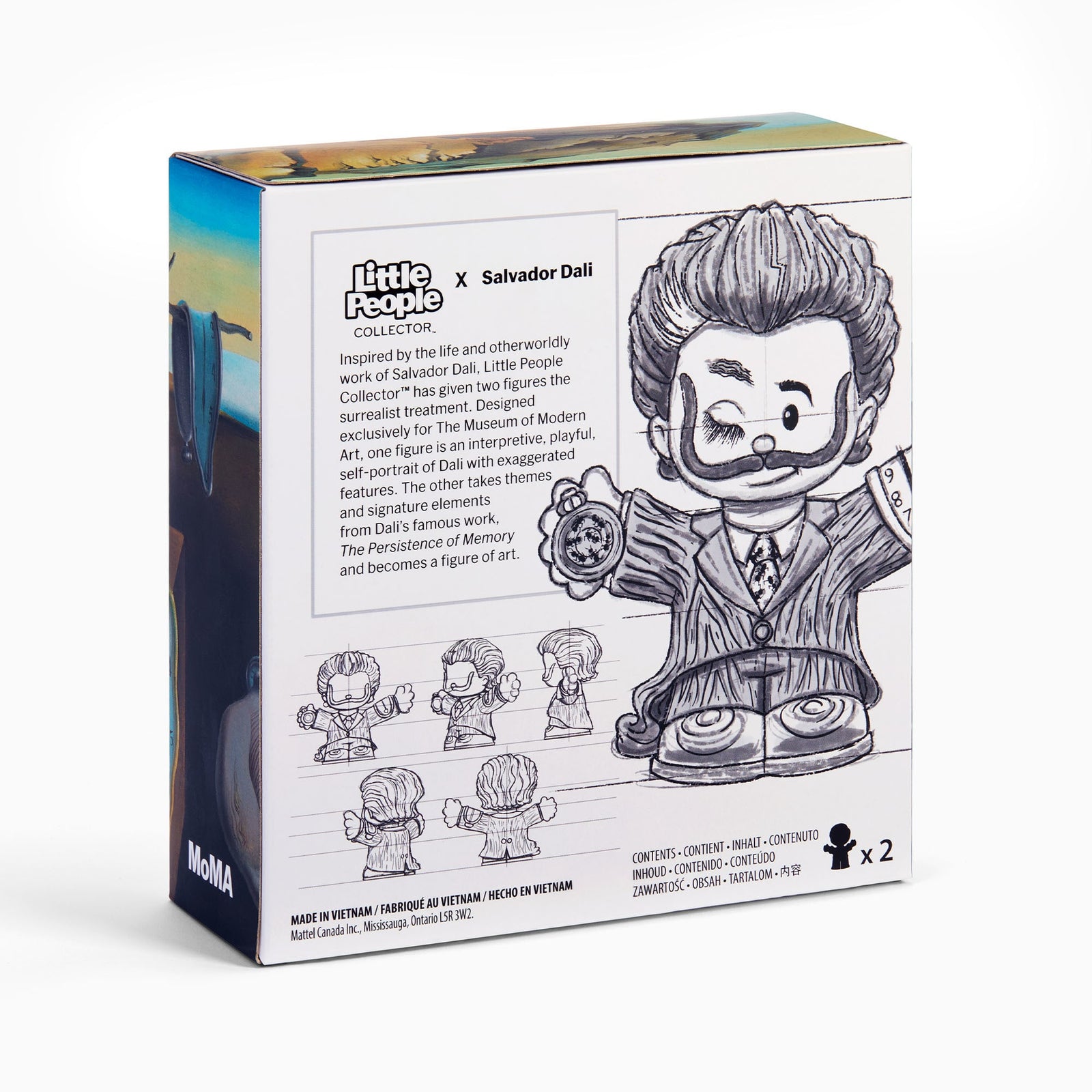 Little People Collector x MoMA Salvador Dalí Figuren-Set