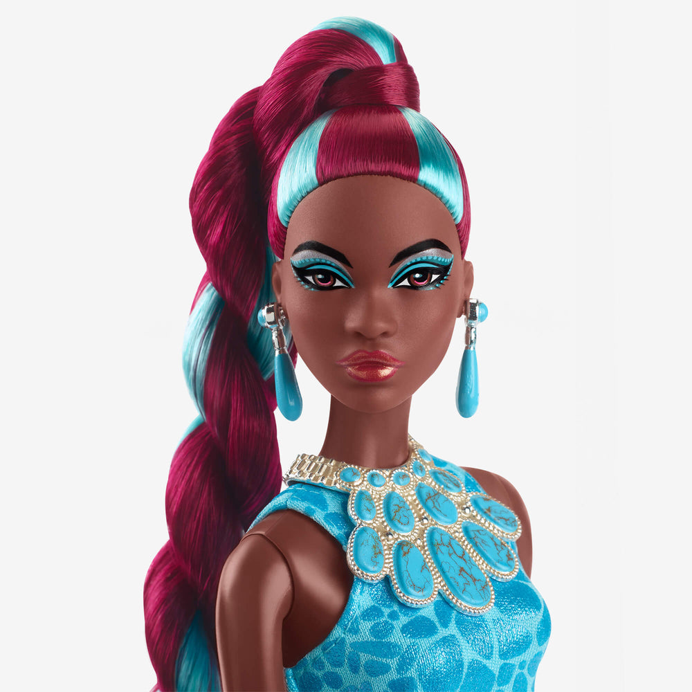 Barbie Fantasie Kollektion türkisfarbene Puppe