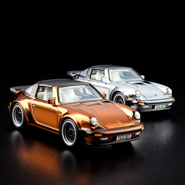 Hot Wheels RLC exklusiver Porsche 911 Targa Turbo von 1988 mit CHASE-Version
